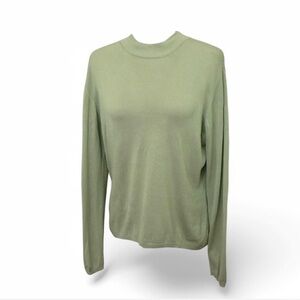 💜 VINTAGE BROWNSTONE STUDIO Mint Green Sweater (PL)